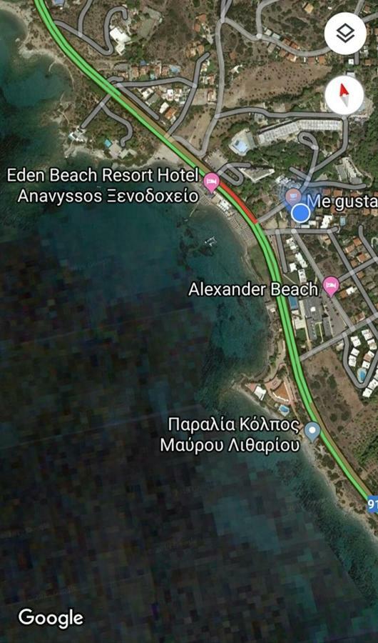 New Seafront Studio Guest House Anavyssos Exterior photo